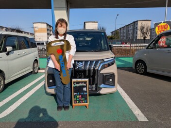 本日は納車おめでとうございます。